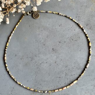 Jonc NUMPA 40 cm en jaspe bourdon