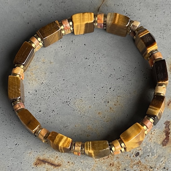 Bracelet ISPAHU en oeil de tigre-3