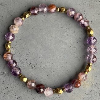 Bracelet en améthyste-2