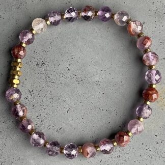 Bracelet en améthyste-5