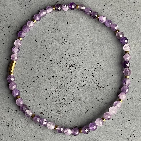 Bracelet en améthyste-6