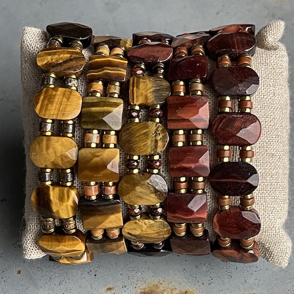 Bracelets ISPAHU en oeil de tigre