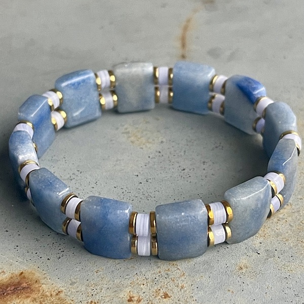 Bracelet ISPAHU en cyanite