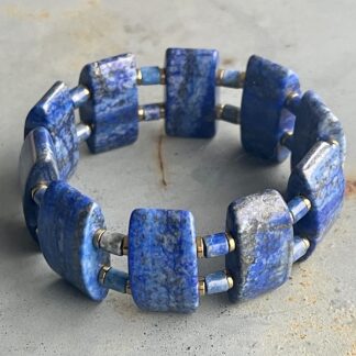 Bracelet ISPAHU en lapis lazuli-8