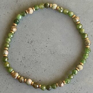 Bracelet en fuschite-11