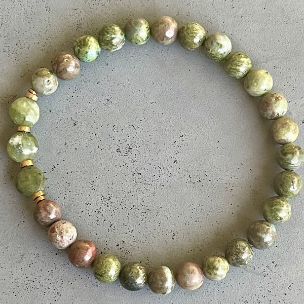 Bracelet en fuschite-5