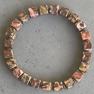 Bracelet en jaspe léopard-13