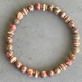 Bracelet en jaspe léopard-14