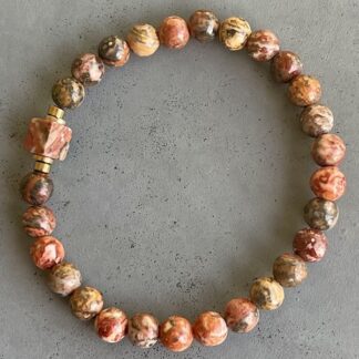 Bracelet en jaspe léopard-5