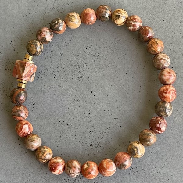 Bracelet en jaspe léopard-5