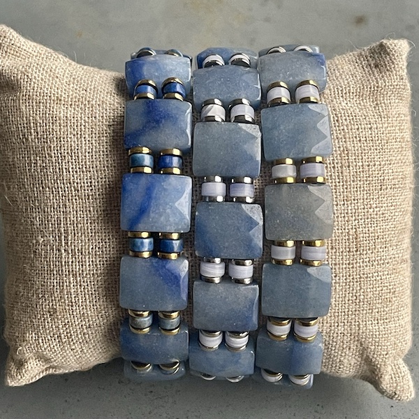 Bracelets ISPAHU en cyanite