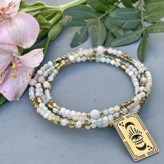 Sautoir NAPYUKA 93 cm en morganite