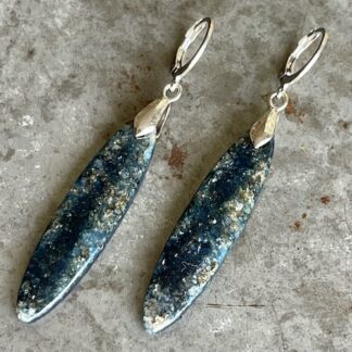 Boucles d'oreilles OWI 905 en cyanite