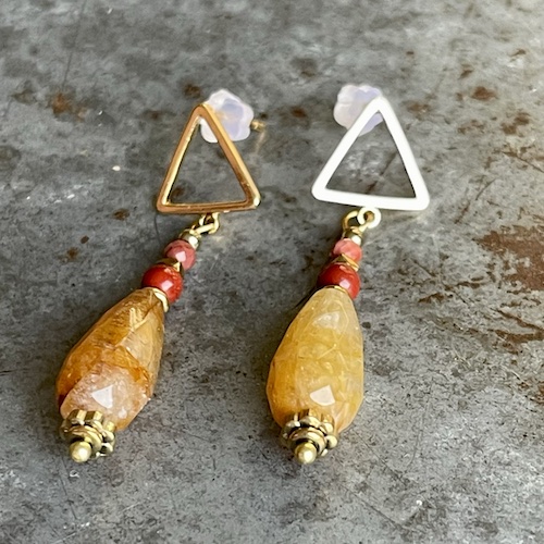 Boucles d'oreilles OWI 923 en mookaite-2