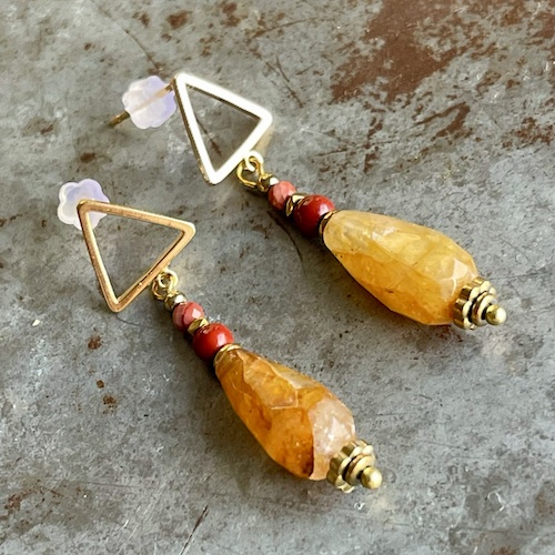 Boucles d'oreilles OWI 923 en mookaite-4