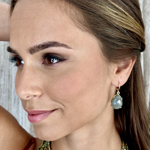 Boucles d'oreilles OWI 962 en labradorite claire-4