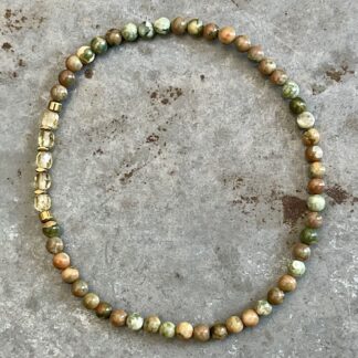 Bracelet Dakota en jaspe rhyolite -6