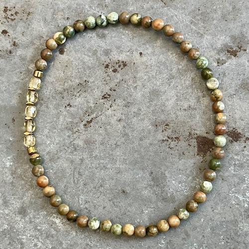 Bracelet Dakota en jaspe rhyolite -6