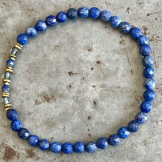 Bracelet Dakota en lapis lazuli-10