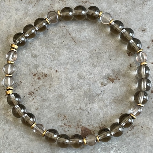 Bracelet Dakota en obsidienne glace-10