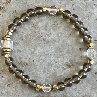 Bracelet Dakota en obsidienne glace-14