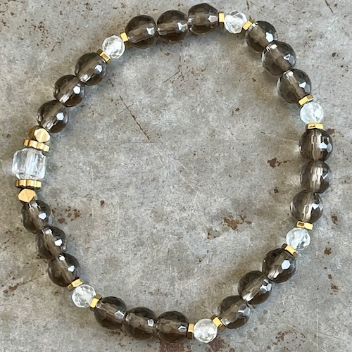 Bracelet Dakota en obsidienne glace-3