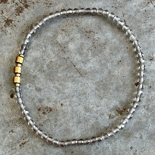 Bracelet Dakota en obsidienne glace-4