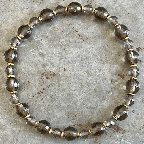 Bracelet Dakota en obsidienne glace-6