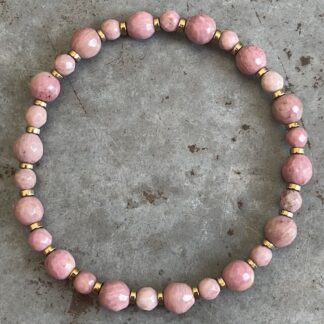 Bracelet Dakota en rhodonite-11