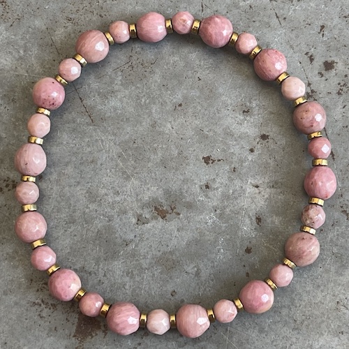 Bracelet Dakota en rhodonite-11