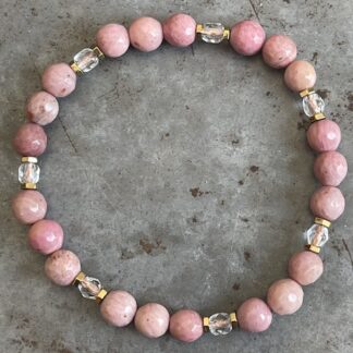 Bracelet Dakota en rhodonite-6