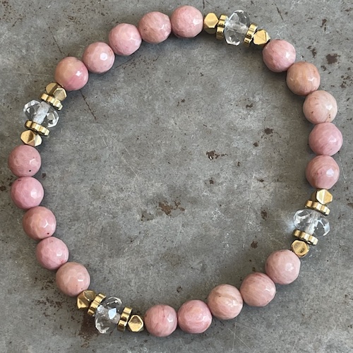 Bracelet Dakota en rhodonite-7