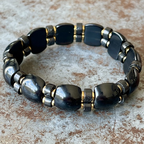 Bracelet Ispahu en agate noire-3