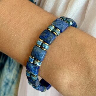 Bracelet Ispahu en lapis lazuli-14