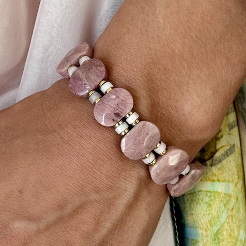 Bracelet Ispahu en rhodonite-7