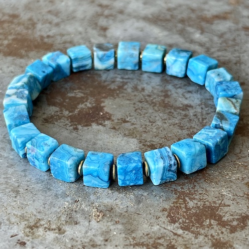 Bracelet OBLETU en apatite-2