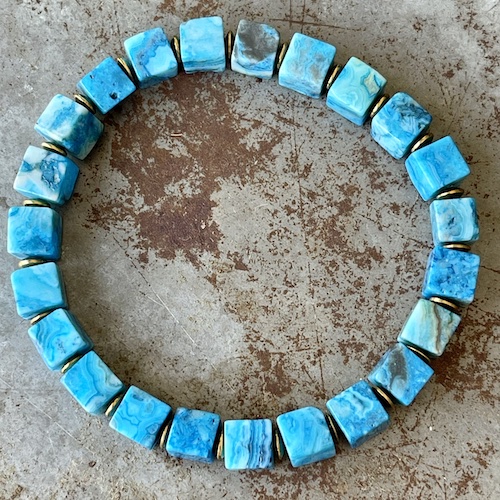 Bracelet OBLETU en apatite-22