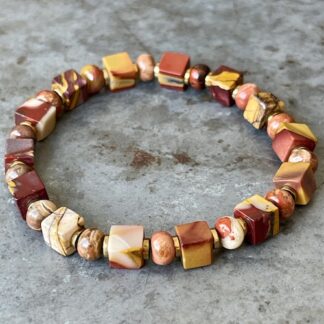 Bracelet OBLETU en mookaite-1