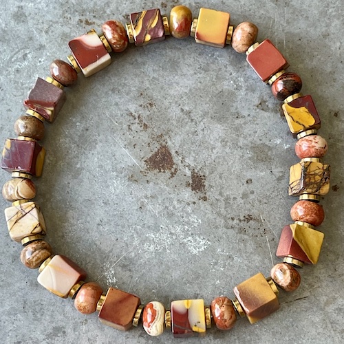 Bracelet OBLETU en mookaite