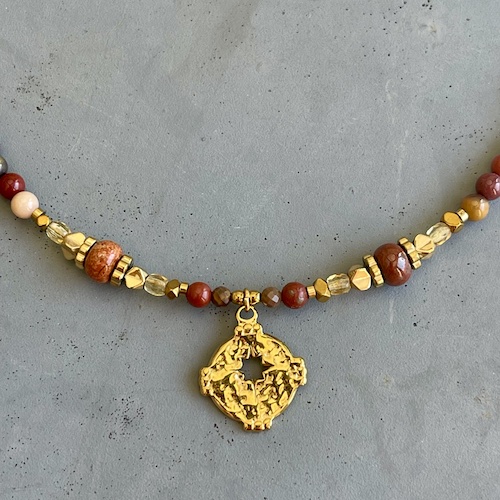 Collier SAKPE 50 cm en mookaite-1