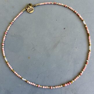 Jonc NUMPA 40 cm en rhodonite