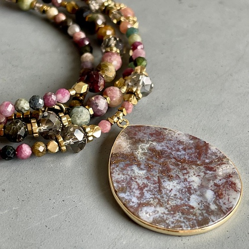 Sautoir NAPYUKA 90 cm en tourmaline-1