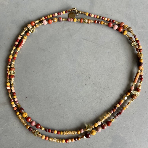 Sautoir TANKA 108 cm en mookaite-2