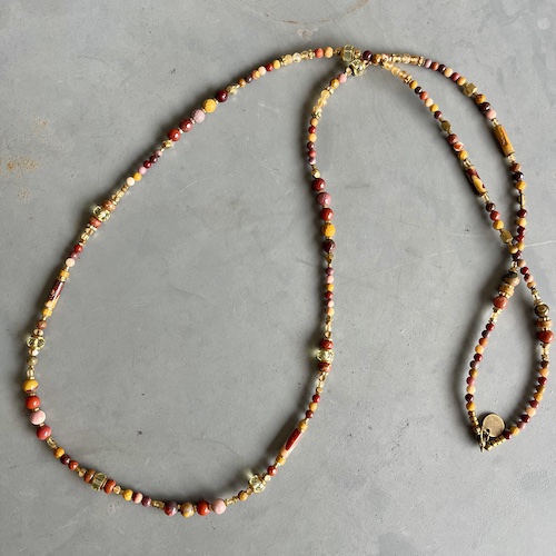 Sautoir TANKA 108 cm en mookaite-3