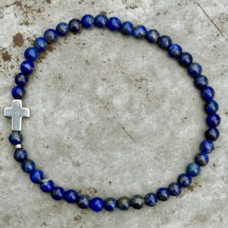 Bracelet homme en lapis lazuli-3