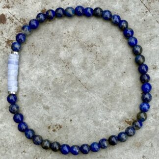 Bracelet homme en lapis lazuli-7