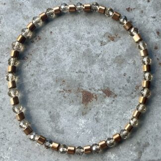 Bracelet en hématite cuivre-1