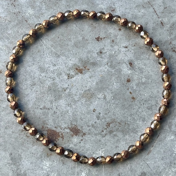 Bracelet en hématite cuivre-4