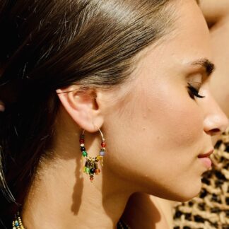 Les boucles d'oreilles
