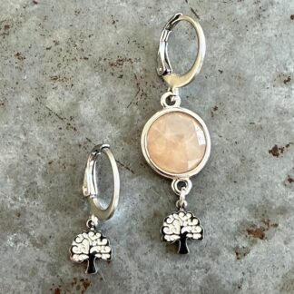 Boucles d'oreilles Owi 969 en sunstone-1